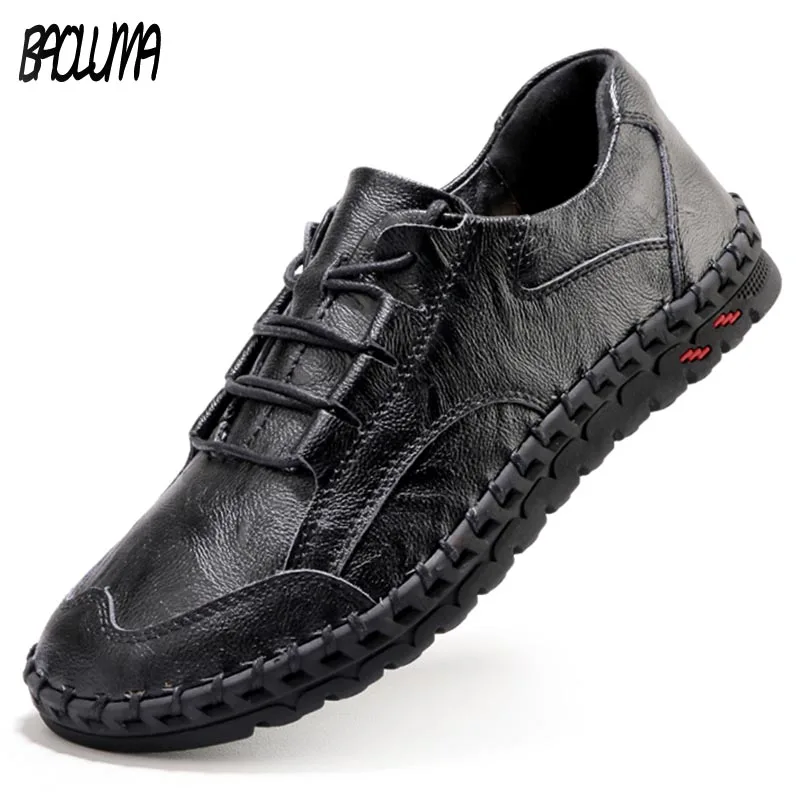 Men Leather Sneakers Luxury Brand Design Loafers Men Casual Shoes Genuine Leather Moccasin Boat Walking Shoe Flat Oxford Men New Men Leather Sneakers Luxury Brand Design Loafers Men Casual Shoes Genuine Leather Moccasin Boat Walking Shoe Flat Oxford Men New