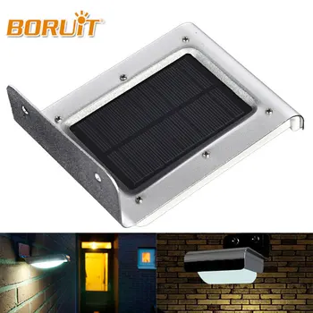 

16 LED Motion Sensor Light Waterproof Solar Powered Lamp Wall Mount Lamp Night Light for Outdoor Garden Patio Path Gutter Fence
