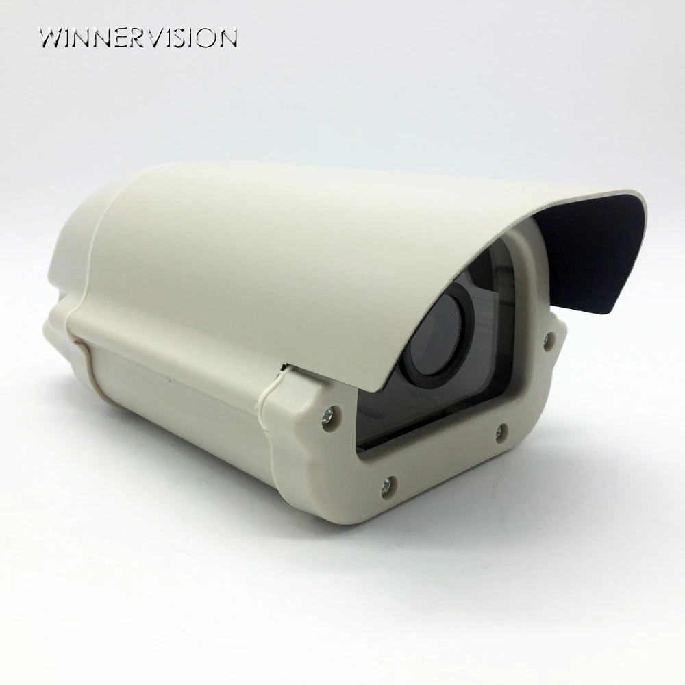 Бесплатная доставка CCTV Массив светодиодный легкий алюминиевый сплав Водонепроницаемый Открытый безопасности Корпус для камеры