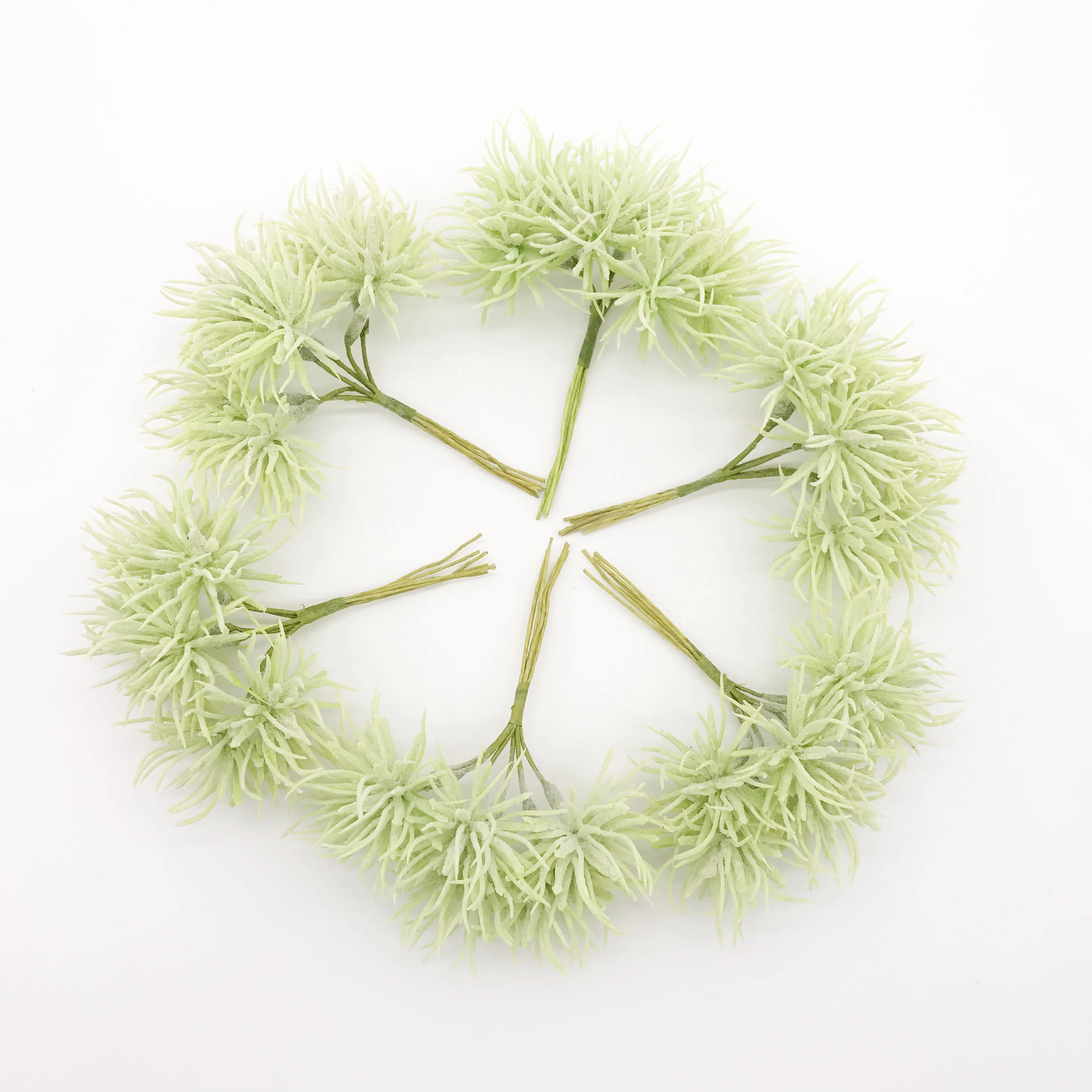 

6pcs/lot Juicy Flowers and Plants Artificial Grass Christmas Wedding Home Decoration DIY Scrapbook Fake Flowers