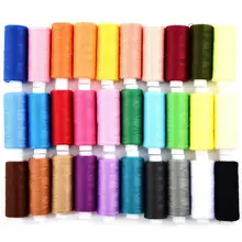 30 Color Sewing Thread 250Y Industrial Sewing Thread Fixing Sewing Thread Embroidery Machine Threads Sewing Accessories