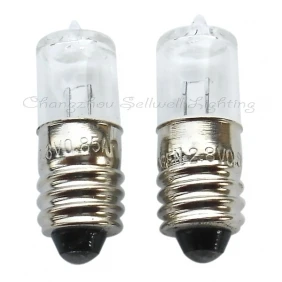 

Halogen bulbs 2.8v 0.85a E10 A008 GREAT 10pcs