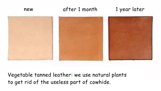 vegetable tanned leather