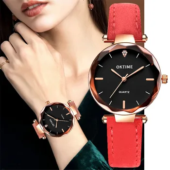 

Ladies Designer Watches Luxury Watch Women 2020 Starry Sky Women Retro Design Leather Band Analog Alloy Quartz Wrist Watch