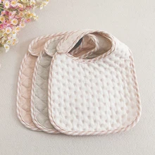 Высококачественный органический хлопковый детский нагрудник бандана, материал для отрыжки дышащий детский нагрудник полотенце Baberos 3 шт. в партии для новорожденных малышей