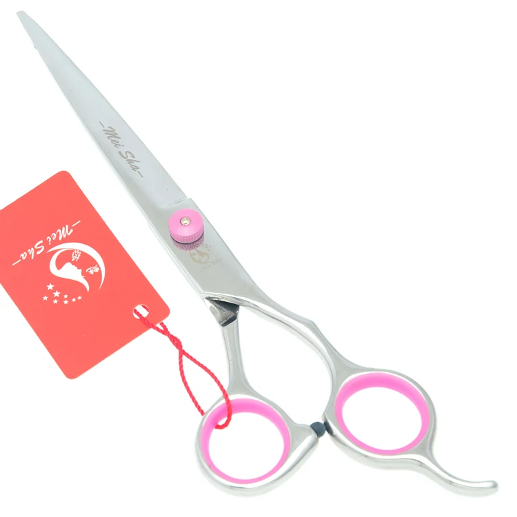

7.0" Meisha Pet Cutting & Thinning & Curved Dog Shears JP440C Pet Grooming Scissors Set Pet Supplies Puppy Trimmer Tool,HB0050