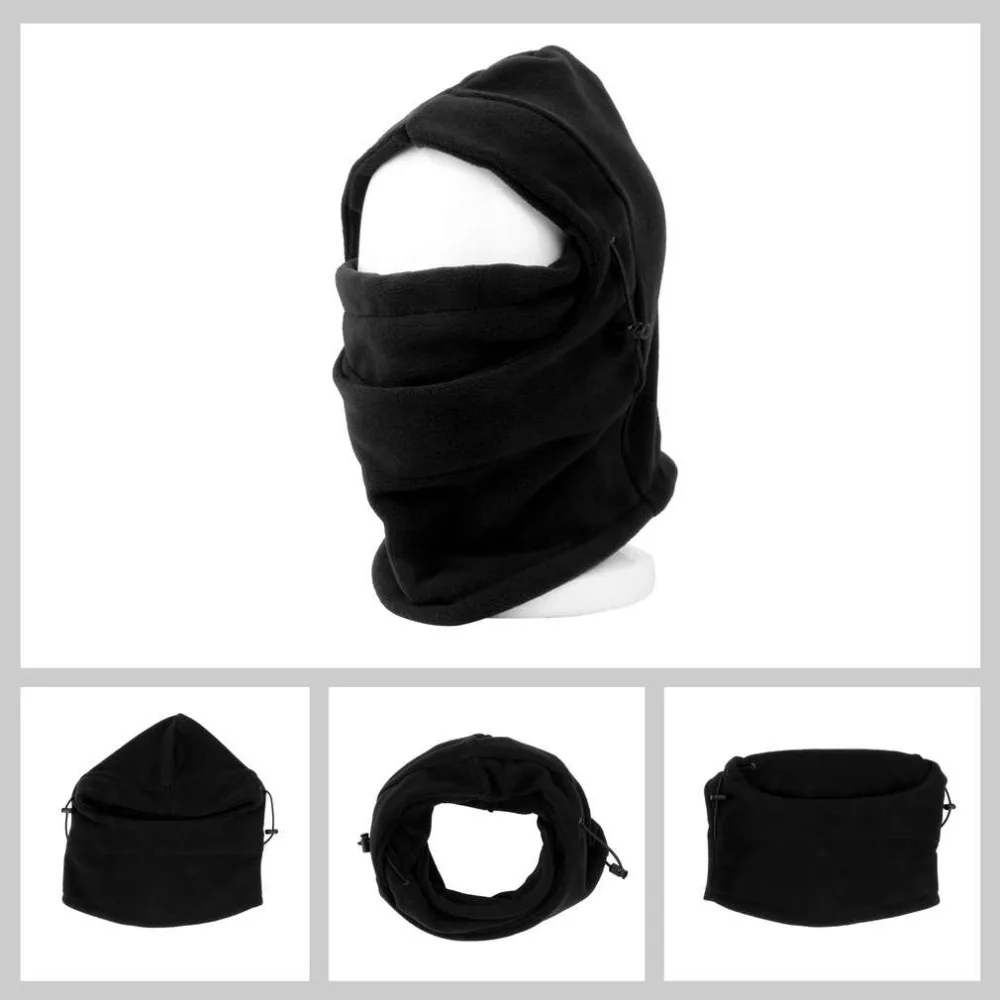 

New Winter Full Face Cover Thick Warm Fleece Bike Training Mask Hiking Snowboarding Motorcycle Neck Hat Scarf Hood