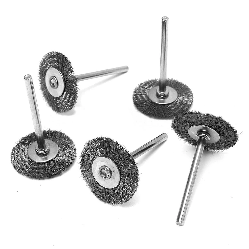 20pcs/set Steel Wire Wheel Polishing Pad Brushes for Rotary Grinder Accessories Tool