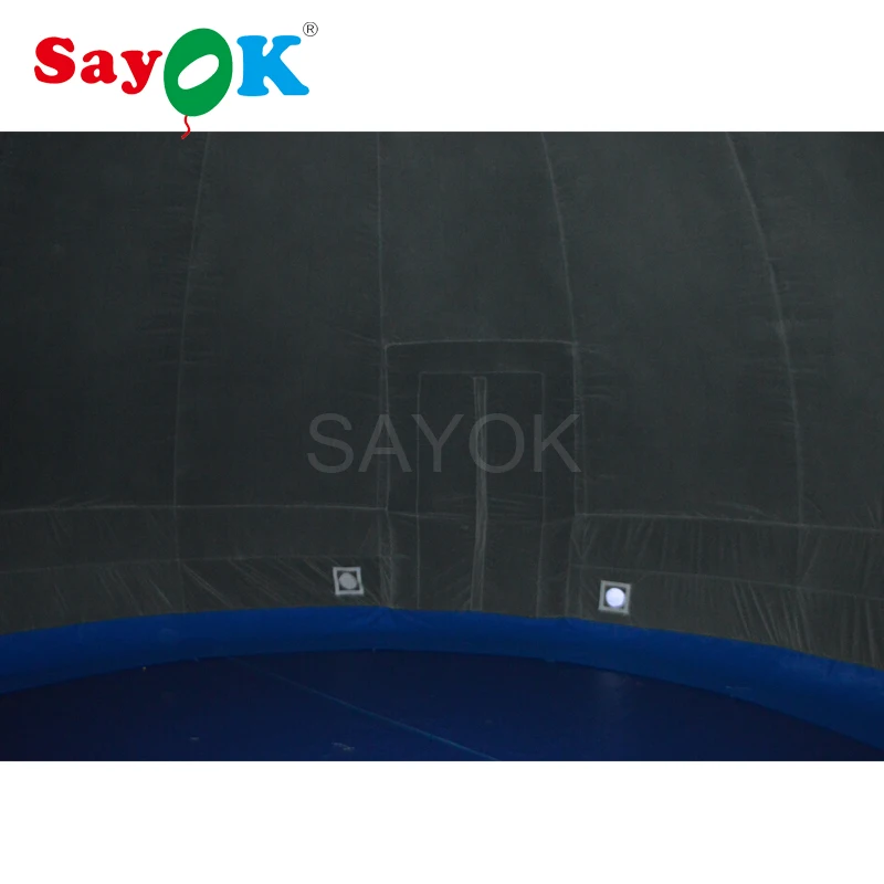  5m/6m Full printing portable inflatable planetarium projection dome tent with air blower for school - 32853578124