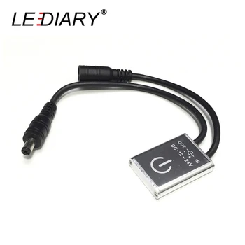 価格 LEDIARY ミニで調光 Led タッチスイッチ DC12v/24 V Max3A タッチ制御男性と女性のためのプラグ G4 /3528 LED ストリップ/MR16