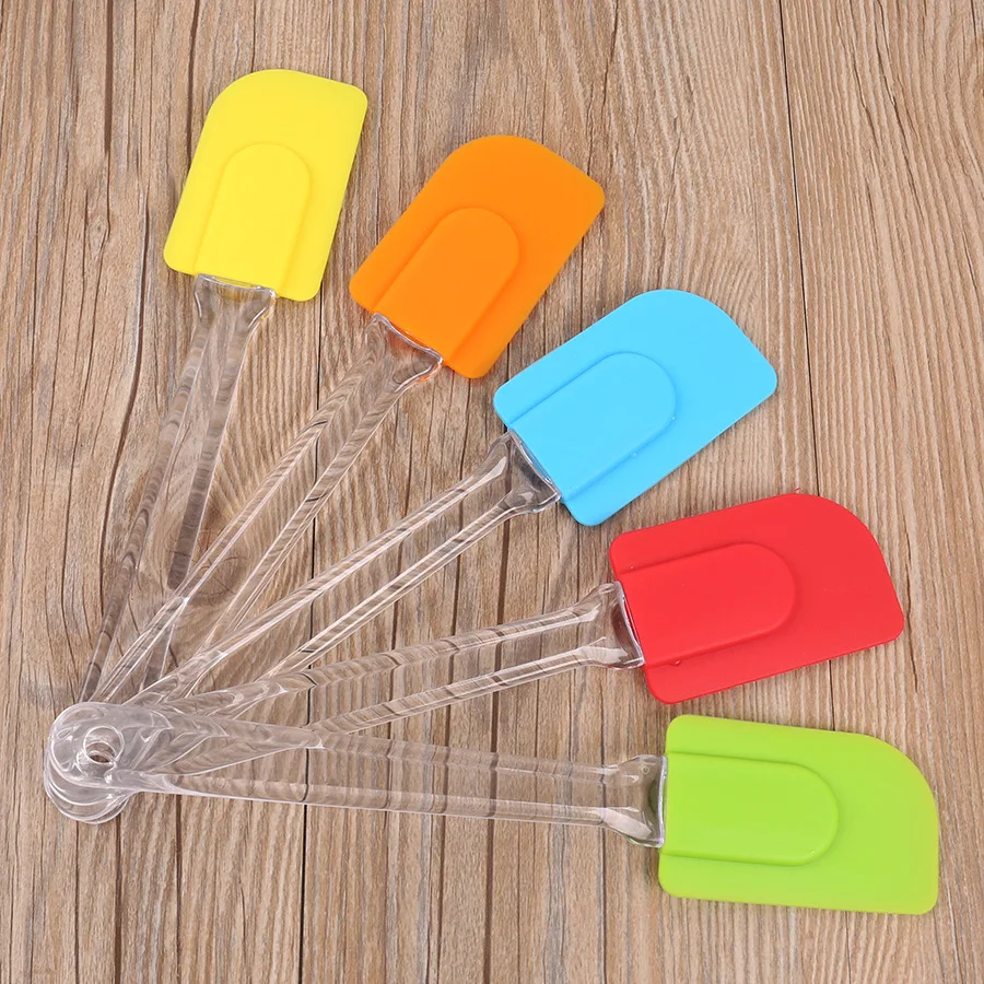  Cake Cream Scraper silicone spatula espatula bakery baking tools spatule patisserie Pastry spatulas