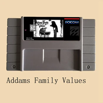 

Addams Family Values 16 bit Big Gray Game Card For NTSC Game Player