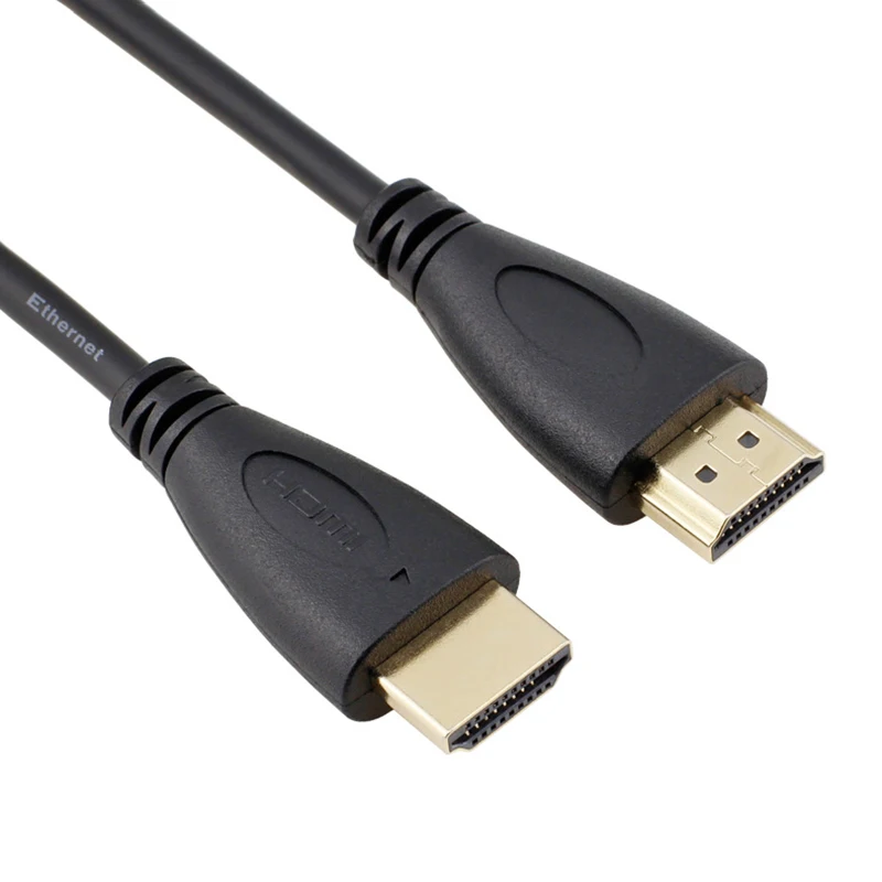 Felkin HDMI кабель HDMI в HDMI кабель 1,4 Версия 1080P 3D позолоченный HDMI адаптер папа-папа для ЖК-ПК проектор HDTV коробка 1 м