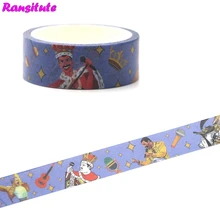 Ransitute R454 Фредди Меркурий Васи бумажная лента ручная DIY декоративная бумажная лента КПК Съемная Лента наклейки