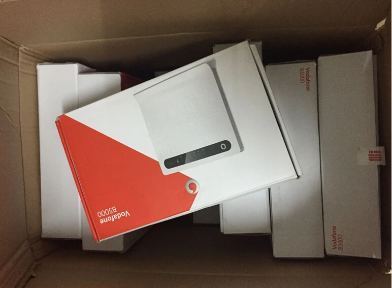 Разблокированный Vodafone B3000 той же huaweiB593 B593s 22 4G LTE Cat4 150 Мбит/с Wi Fi роутер порт SIM
