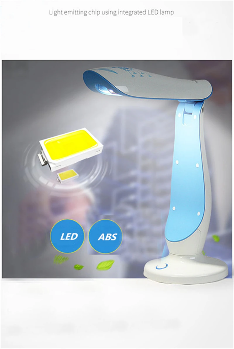 Conduziu a Lâmpada de Leitura de Cabeceira Mesa de Cuidados Luz da Noite Criativa Mesa Olho Estudante Quarto Infantis Dobráveis 220 v 50 hz 2020 18 High Quality Luzes e Iluminação