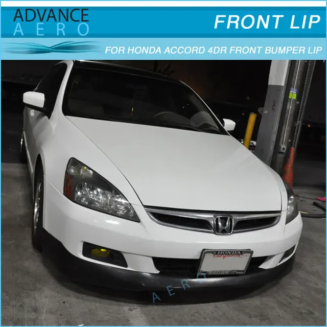 For 06 07 Honda Accord 4dr Urethane Front Per Lip Spoiler Hfp For 06 07 Honda Accord 4dr Urethane Front Per Lip Spoiler Hfp Style