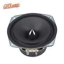 GHXAMP 4.5 INCH 4ohm 30W Woofer Midrange Speaker Bullet Car Loudspeaker Home Theater PC Basin Rubber Speaker 50W For LG DIY