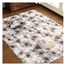 Современный простой ковёр для пола в скандинавском стиле для гостиной, спальни, бытовой Прямоугольный Коврик для дивана