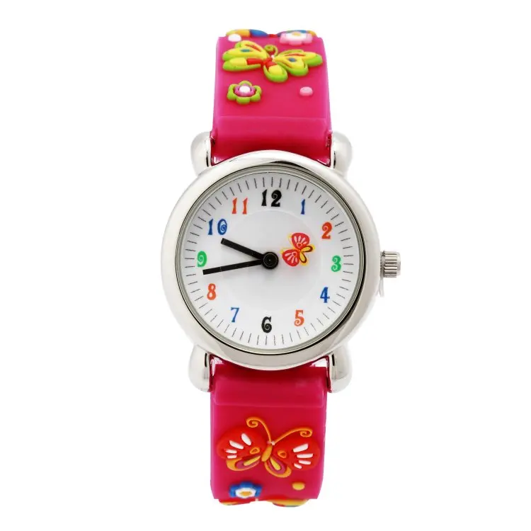 Заводская цена DHL160pcs Спорт бабочка часы наручные часы детские для мальчиков Водонепроницаемый силиконовой лентой модные часы