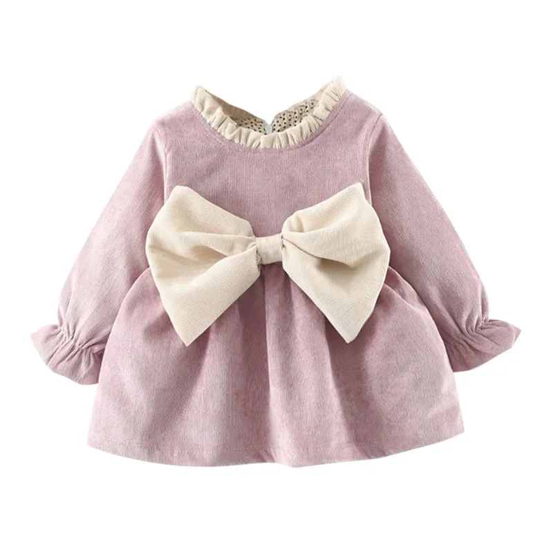 

BabyGirl Clothes Dress For Girl Winter Baby Clothes Warm Long Sleeve Baby Dress Princess Infant Clothing