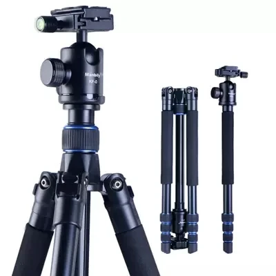 

Lightweight Portable Professional Travel Camera Tripod Monopod aluminum Ball Head compact for digital SLR DSLR DV iPhone camera