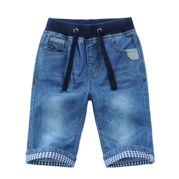 Новое поступление года, джинсовые шорты для мальчиков летний Повседневный прочный мягкий хлопок джинсовые шорты для мальчиков от 2 до 13 лет, детская одежда для мальчиков - Цвет: Color