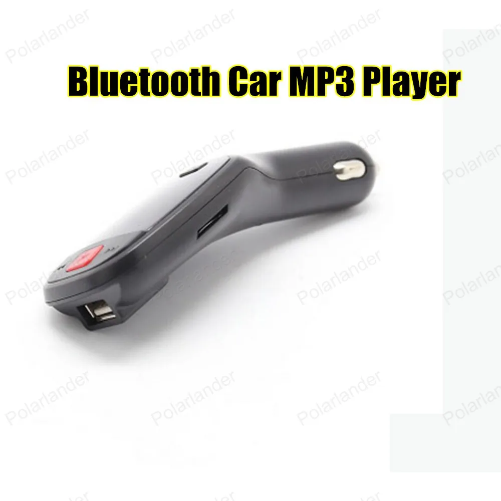 Bluetooth MP3 PlayerHandsfree автомобильный комплект AUX Hands Free FM передатчик с двойным USB SD LCD