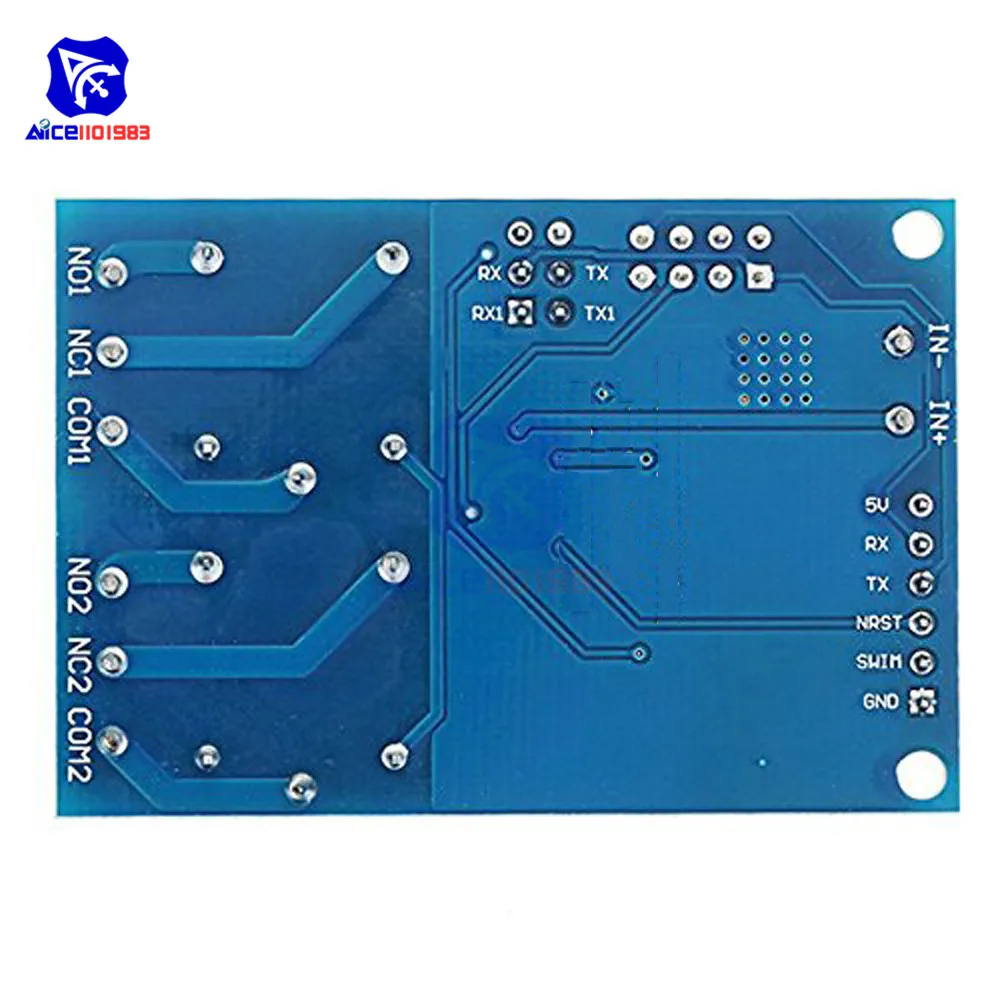 DC 5 в 2 CH релейный модуль на основе ESP8266 ESP-01 ESP01 wifi Беспроводная плата релейный щит для IOT умный дом интеллектуальная мебель