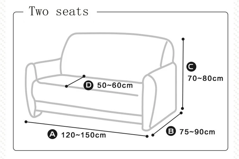 Водонепроницаемый Эластичный чехол для дивана полное покрытие все включено Набор подушек для дивана полотенце тканевая Подушка под заказ 57