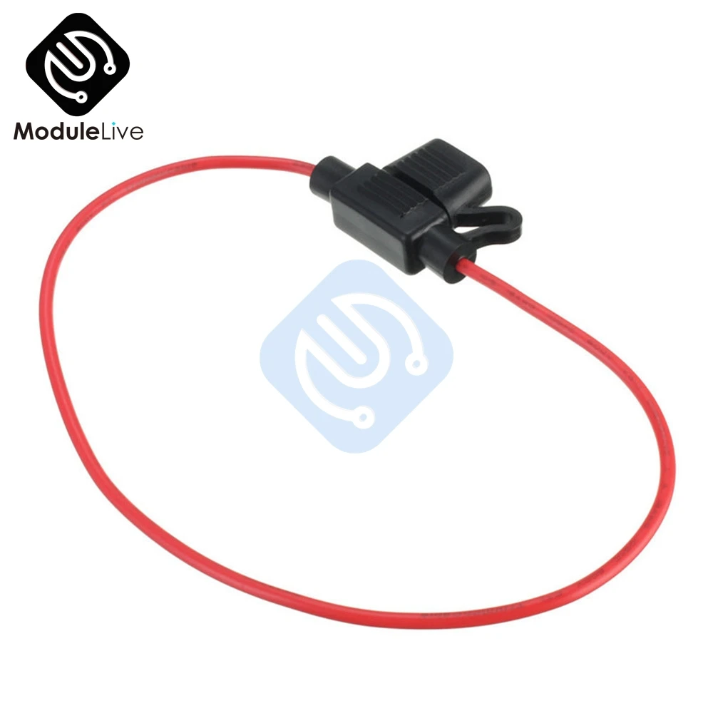 

High Quality 10A Waterproof Power Socket Mini Blade Type In Line Fuse Holders with Fuse Car Replacement Fuses