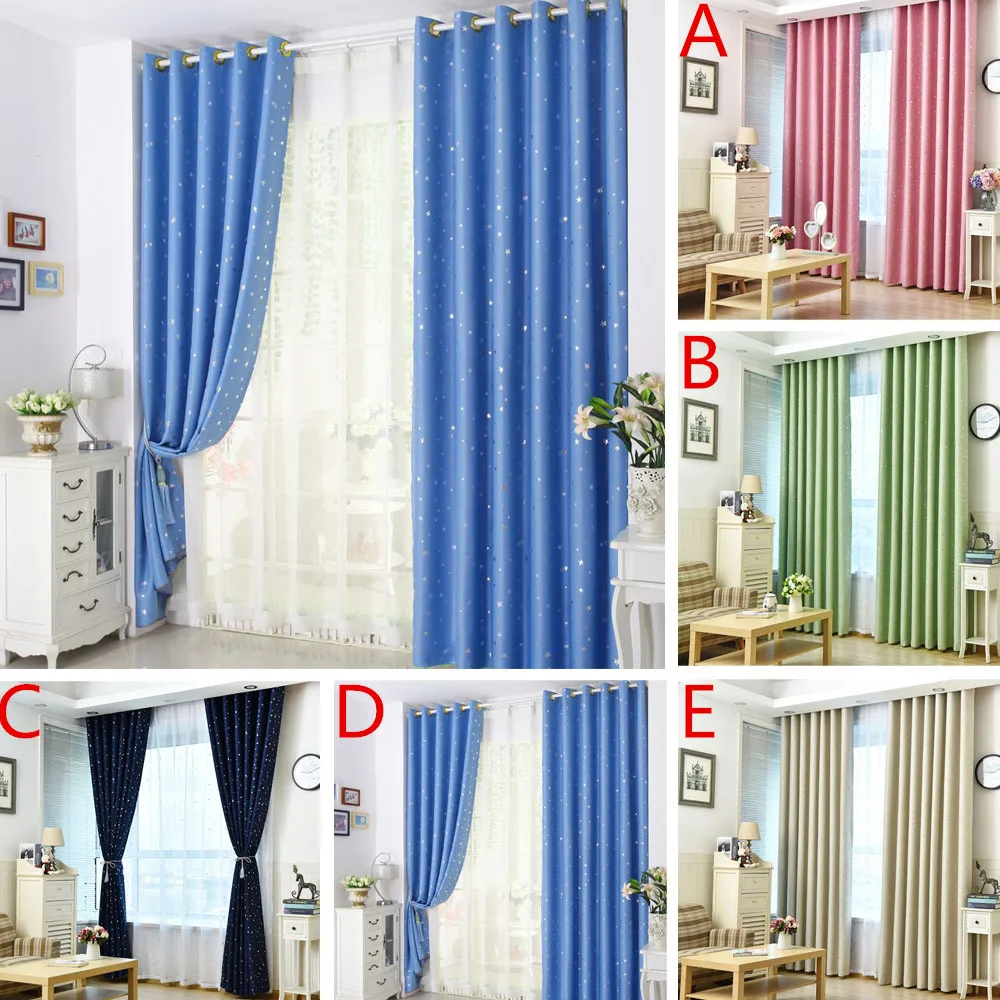 

Leaves Sheer Cloth Curtain Tulle Window Treatment Voile Drape Valance 1 Panel Fabric Window Curtain