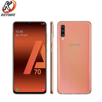 

Global Version Samsung Galaxy A70 A705FN-DS Mobile Phone 6.7" 6GB RAM 128GB ROM Snapdragon 675 20:9 WaterDrop Screen Cell Phone