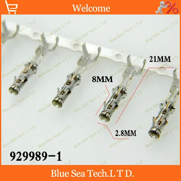 929989 1 female crimp terminal Connectors,AMP car terminals,car