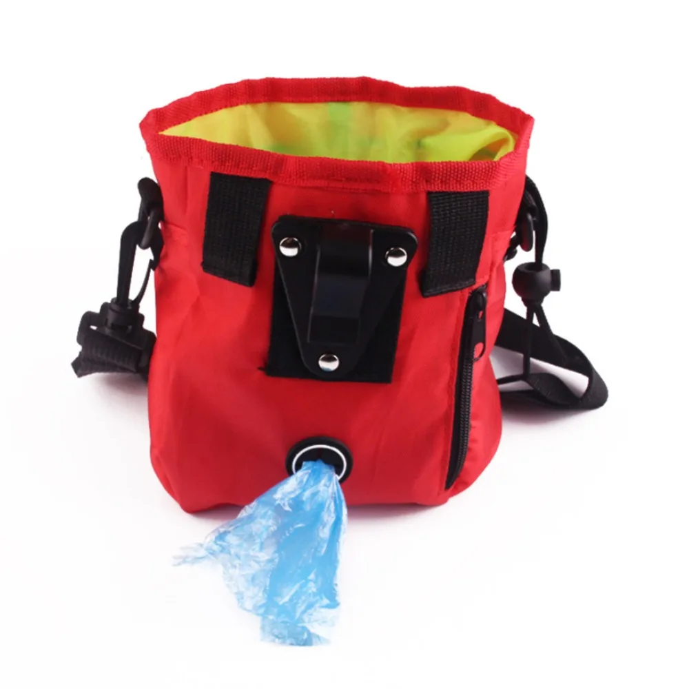 

Portable Dog Training Treat Bags Pet Treat Pouch Pet Feed Pocket Oxford Interactive Waist Bag Storage Pouch Snack Reward Outdoor
