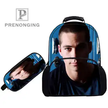 

Custom 17inch dylan_o_brien_Backpacks Pen Bags 3D Printing School Women Men Travel Bags Boys Girls Book Computers Bag#1031-01-62