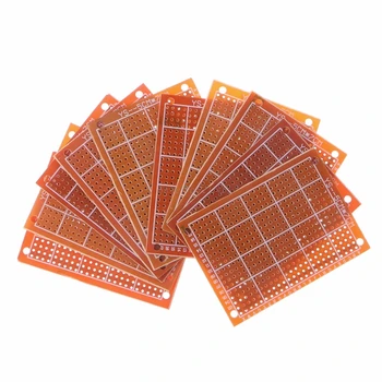 

10 Pcs 5x7cm DIY Prototype Paper PCB Universal Experiment Matrix Circuit Board Passive Components Dropship