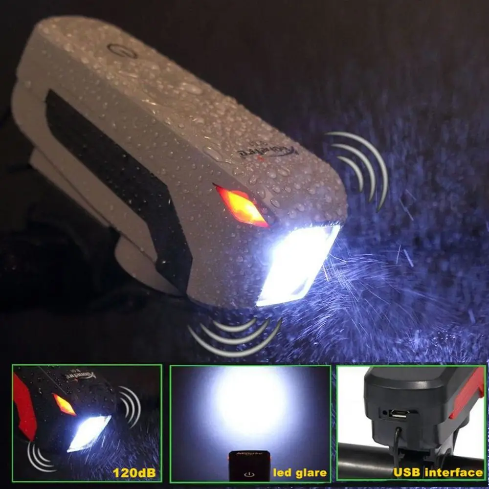 Alonefire led powerful bike light nightlight white lighting bicycle