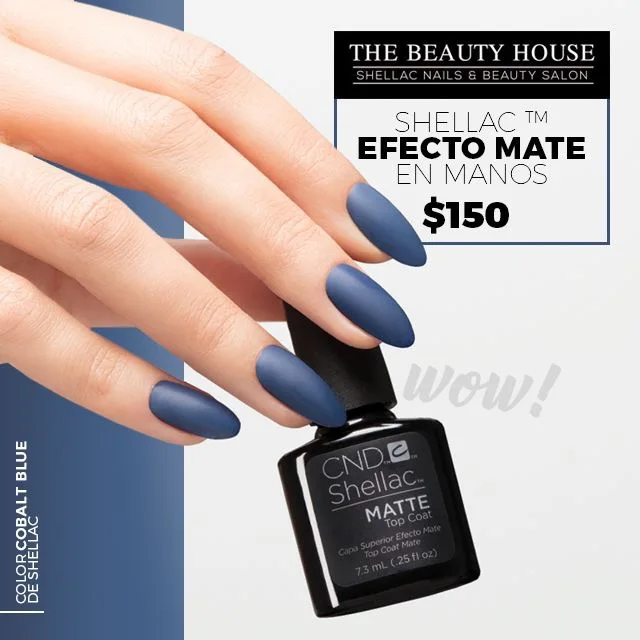 CND shellac 1Pc Soak Off UV LED Nail Gel Polish matte top