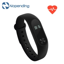 В НАЛИЧИИ! новый Оригинальный Xiaomi Mi Группа 2 Smart Сердечного Ритма Фитнес Miband Браслет 2 Oled-дисплей IP67 Для Android 4.4 iOS 7.0