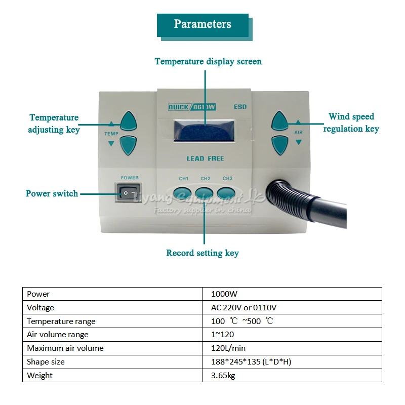 QUICK -861DW solder station (6)