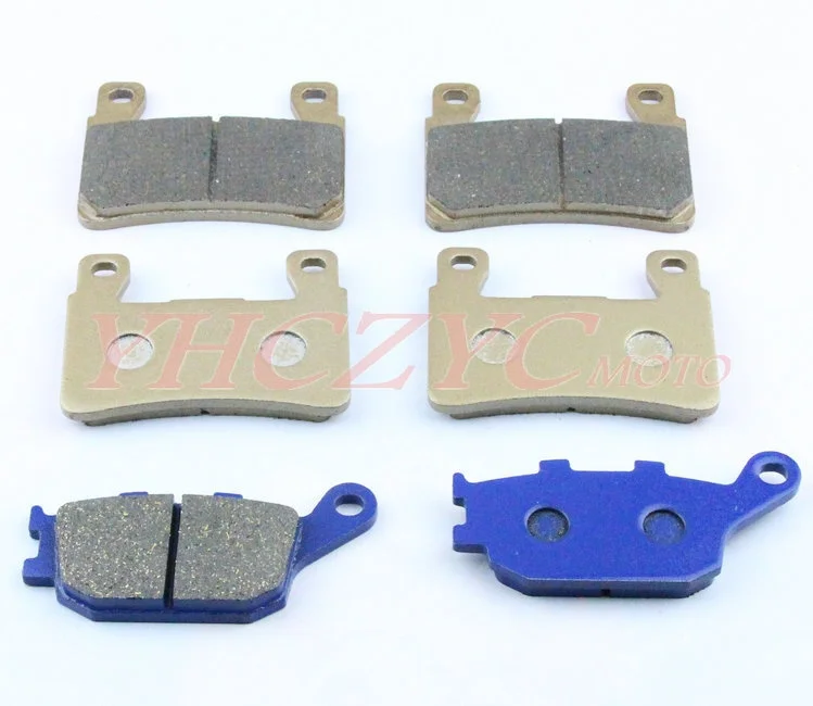 Для HONDA CBR900 RR 98-03 CBR954 CBR929 VTR1000 SP 00-07 Комплект передних и задних тормозных колодок
