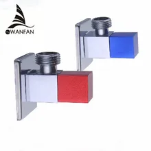 Кран запасные части 1/" хром латунный угловой вентиль треугольные заправочные клапаны для кухни ванной воды запорные клапаны HJ-0311L