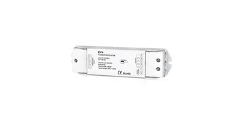 

4CH Constant Voltage Power Repeater EV4 Amplifier LED PWM Power Repeater for LED 4CH Strip Lighting Lamp Bulbs