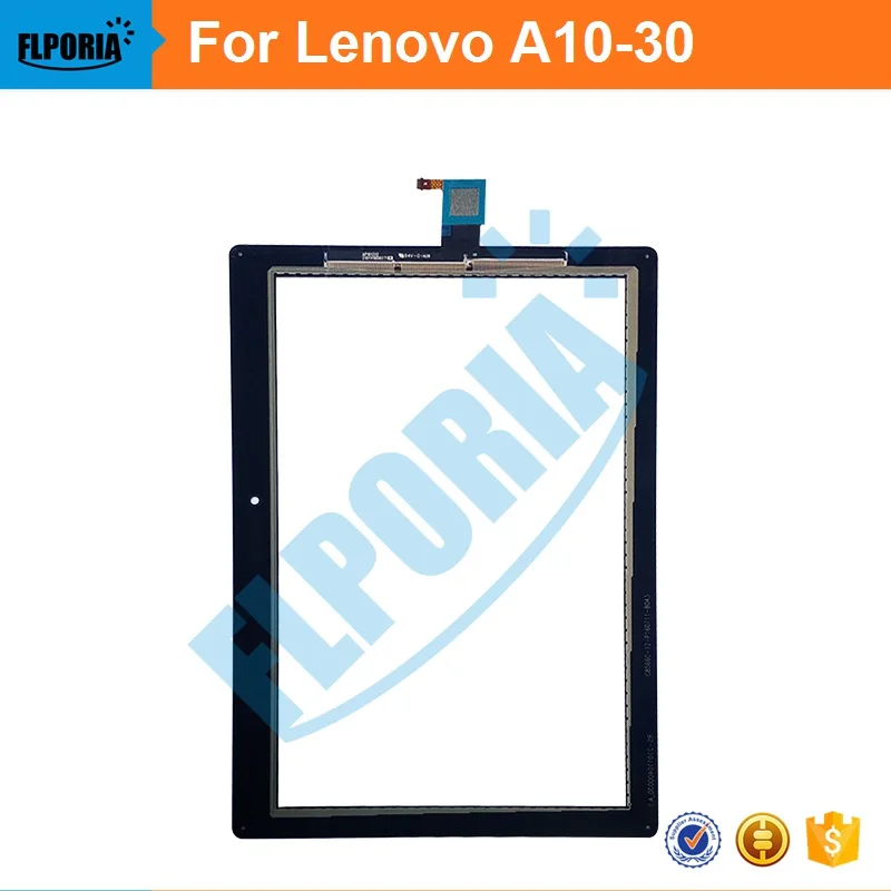 

Сенсорная панель планшета 10,1 дюйма для Lenovo A10-30 сенсорный экран дигитайзер стекло с гибким кабелем в сборе 100% новый планшет сенсорная панель