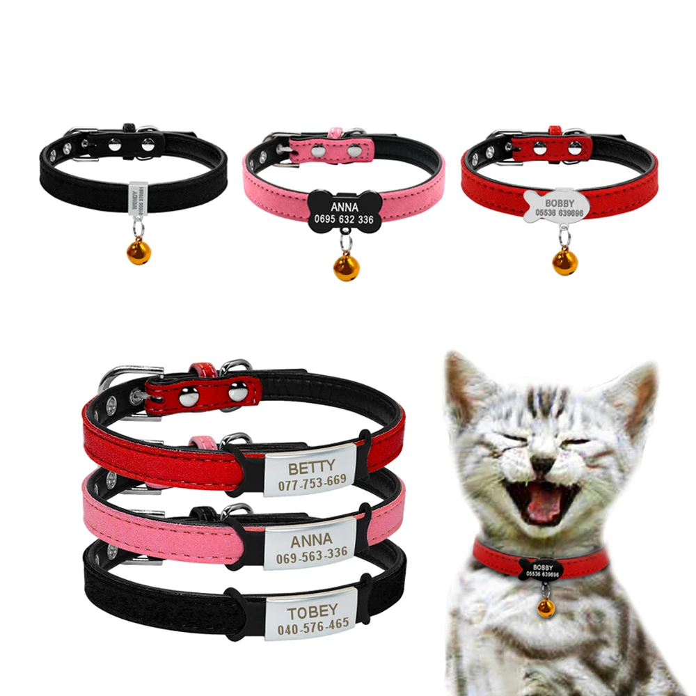 Cat collar tags with bell Clearance