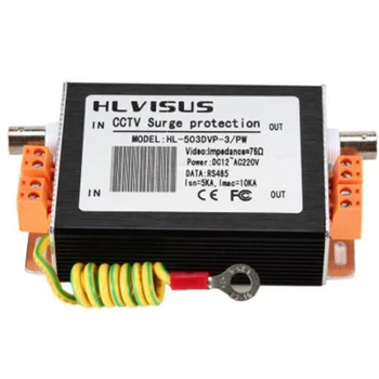 

Analog Camera BNC Signal & power 3 in 1 Surge Protector Protection device Lightning Arrester SPD for AHD CVI TVI Camera