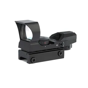 

Tactical Scope Magnifier Scope Handgun Rifle Shotgun Red & Green Dot Sight Multi- Reticle Reflex Airsoft Hunting Chasse Caza