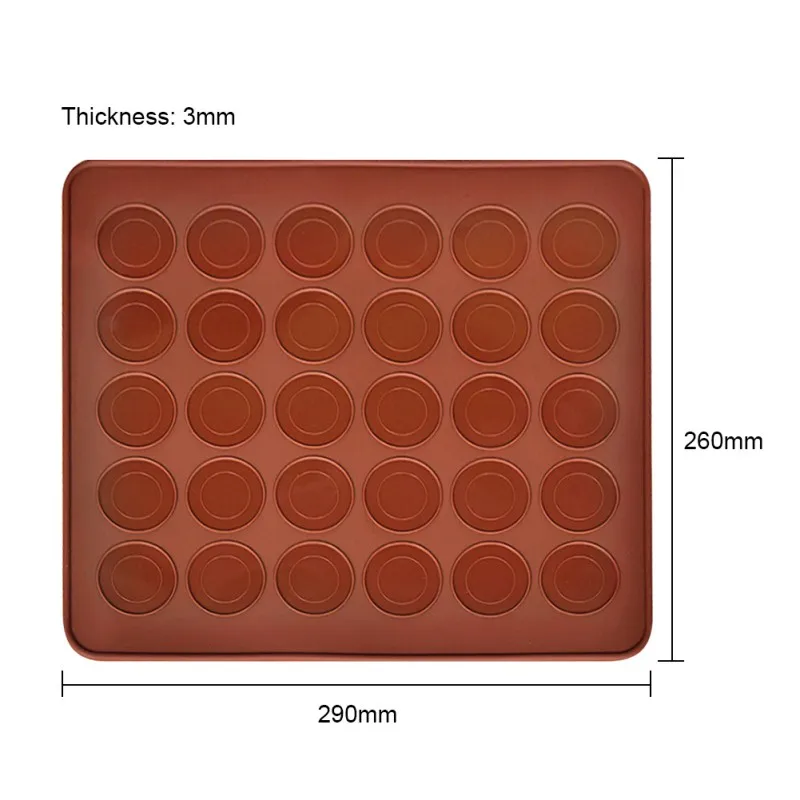 DIY Форма для выпечки коврик силиконовый макарун Кондитерская печь листовая форма коврики для выпечки Инструменты для выпечки и кондитерских изделий
