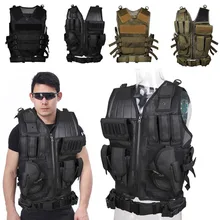 Тактический Жилет Пейнтбол Aisoft Регулируемый спецназ боевой штурм CS